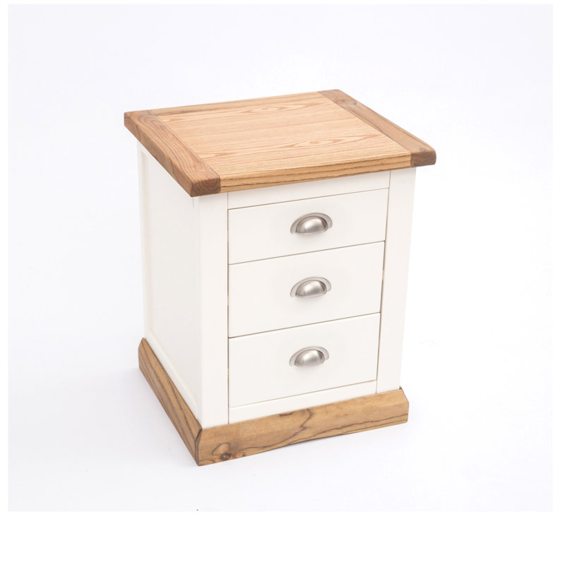 Angus 45 cm W Bedside Table