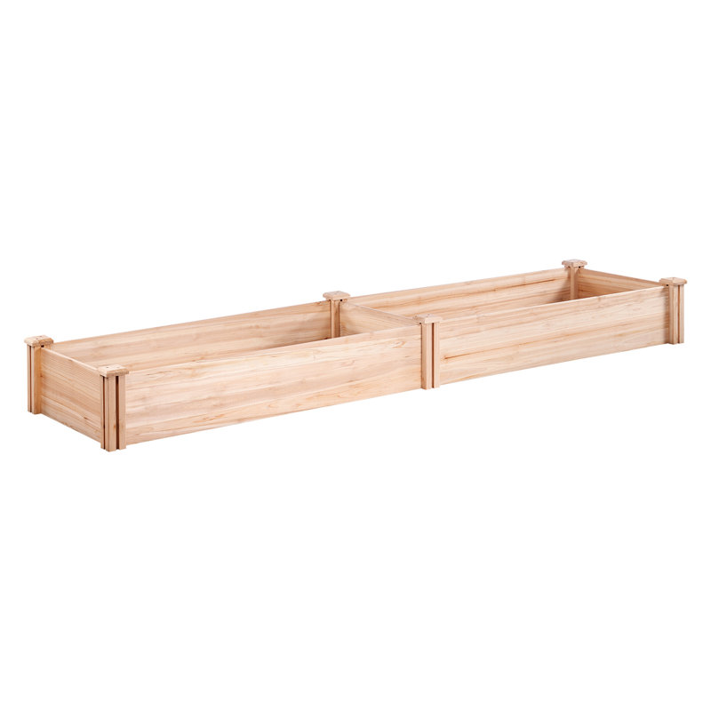 Wood Raised Garden Bed