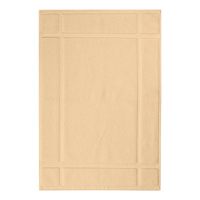 Tapis de bain uni 1350 g / m² 100% coton pour plancher de salle de bain