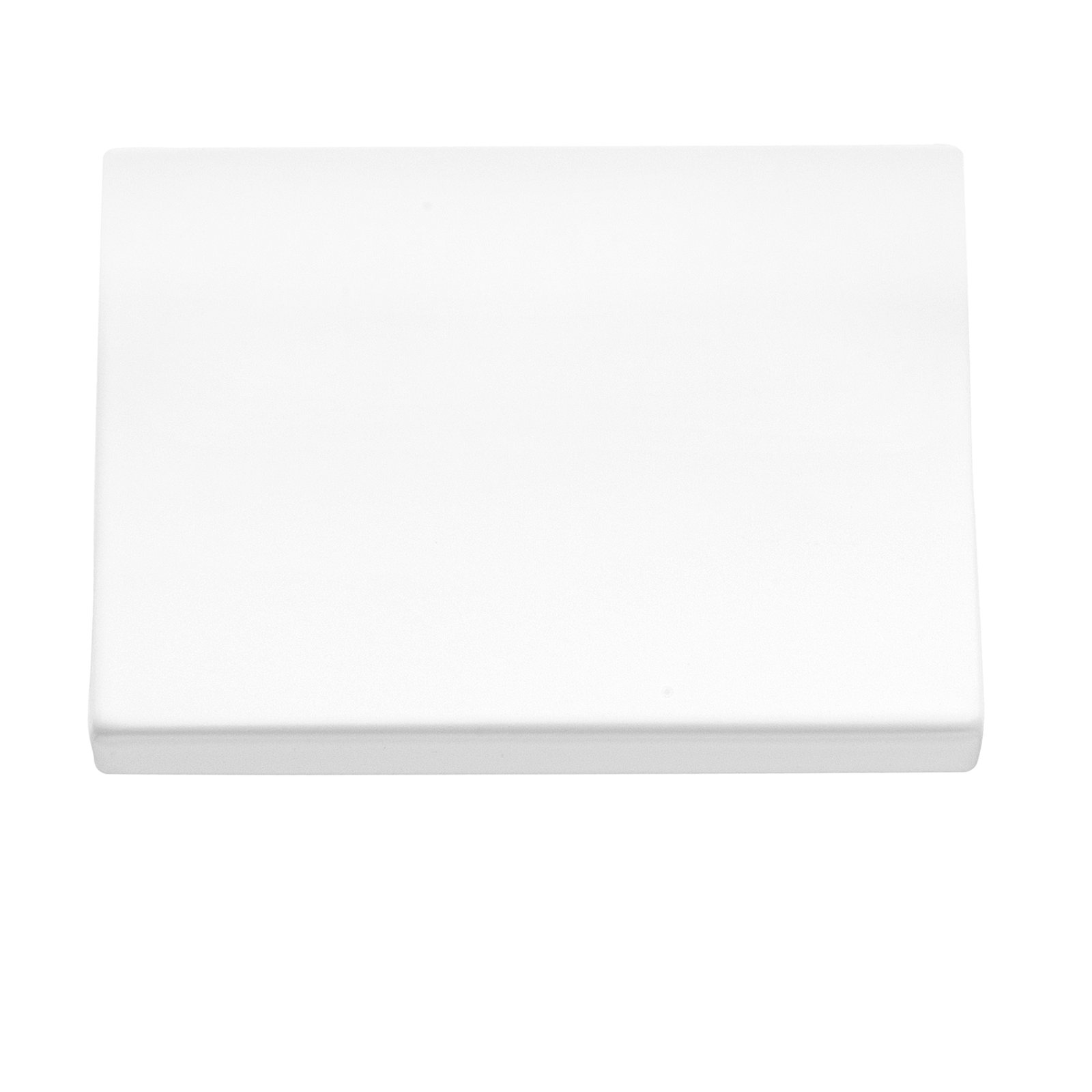 Ethan Finger Pull, Matte White, 1 1/2"