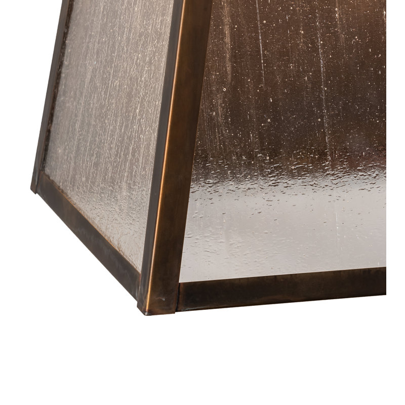 Luminaire de cloison d’extérieur 2 lumières
