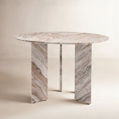 42" Marble Dining Table
