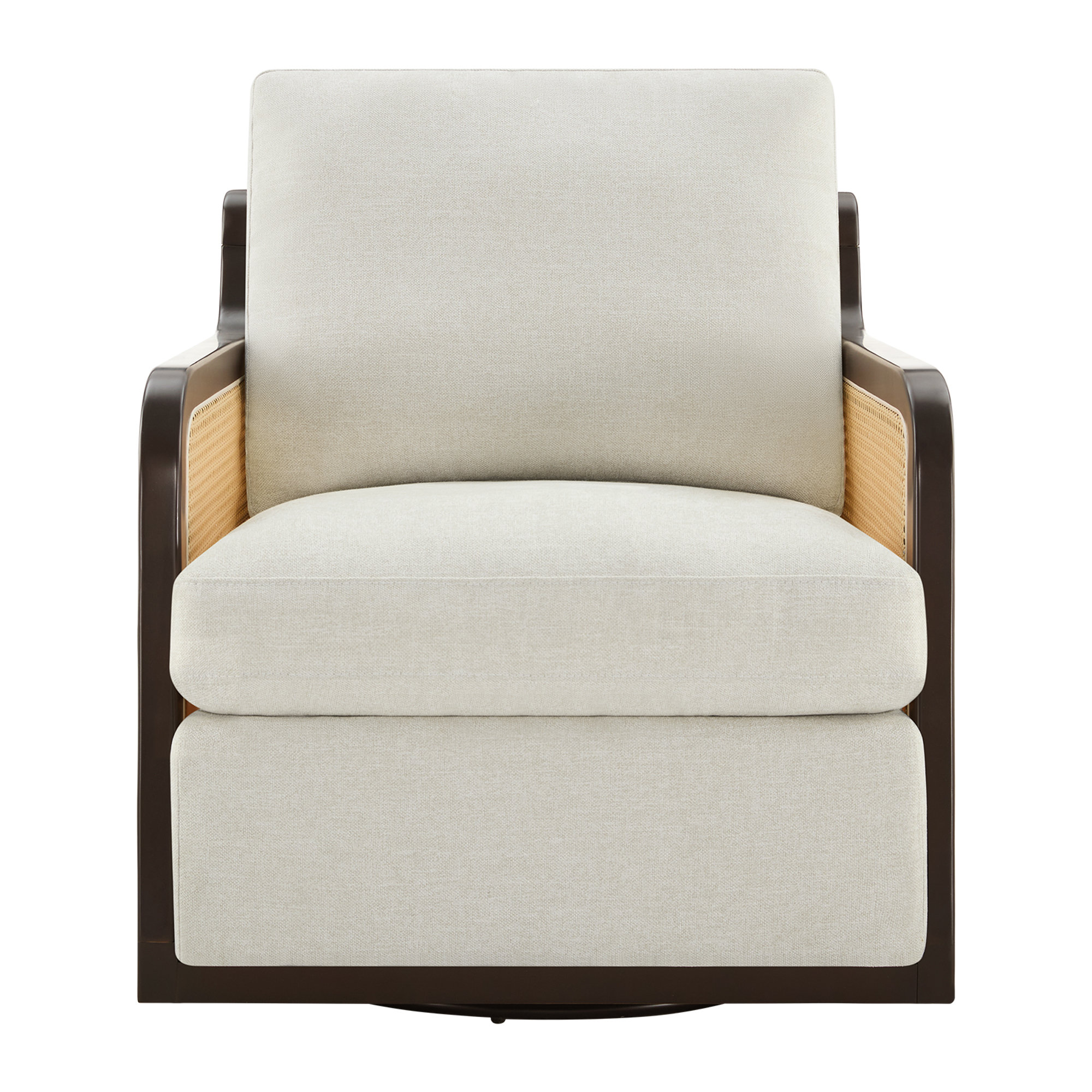 Upholstered Armchair, Beige