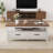 47.24" Farmhouse Coffee Table With Drawers-1779380577