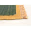 Tapis en laine orange/bleu 8 pi 3 po x 10 pi 2 po one-of-kind-noué la main new age anatolian