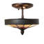 3 - Light Semi Flush Mount