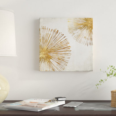 «Gold Star I», impression sur toile