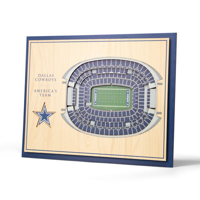 NFL 5-Layer Stadiumview Wall Art