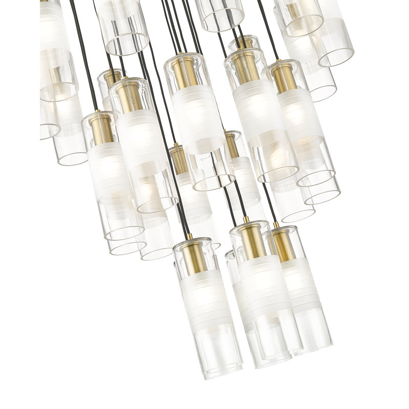 Lustre 27 lumières Premislao, Or