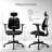 Ergonomic Split-back Office Chair with Adjustable 2d Headrest and 4d Armrests-510234865