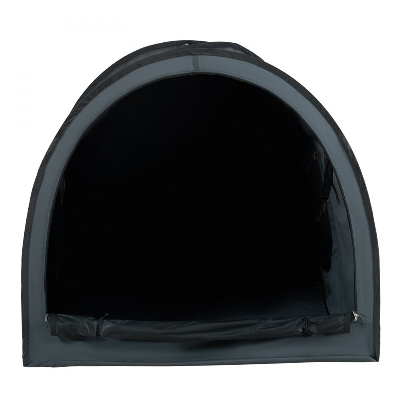 Luminaire occultant pour tente de lit 4 portes avec perches de fibre de 0,28 po, H 47 po x l 75 po x P 54 po