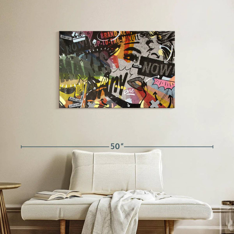 Leisha Anyone Now, 24" H x 36" W