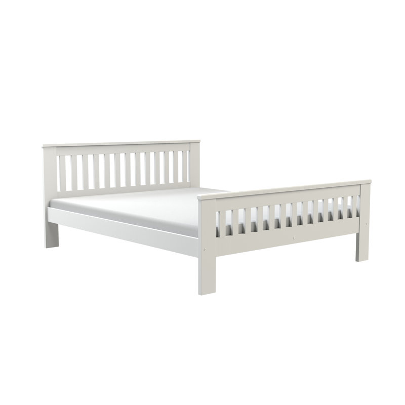 Commodore Bed, 160 x 200cm, White