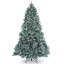 The Holiday Aisle® Downswept Douglas Blue Fir Tree with Clear Lights-1815419842