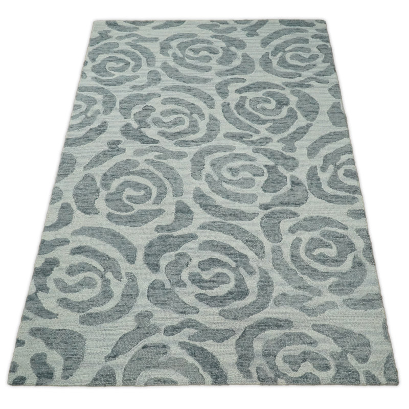 Ballico Wool Floral Indoor Rug