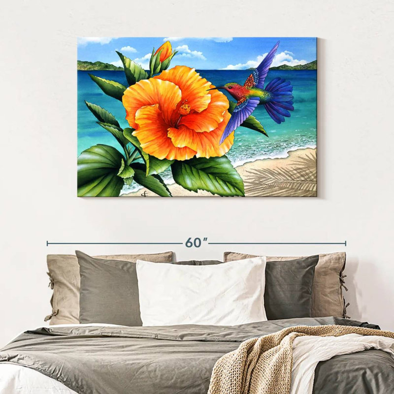 Harnek beauté et plage, H 32 po x l 48 po