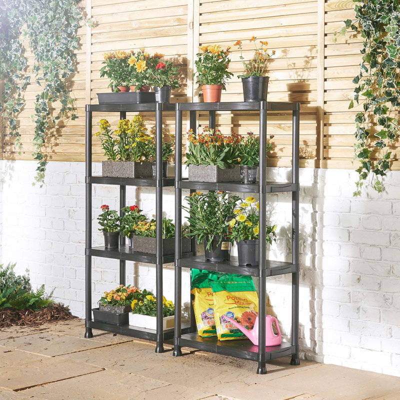 61cm W Plastic Shelving Unit