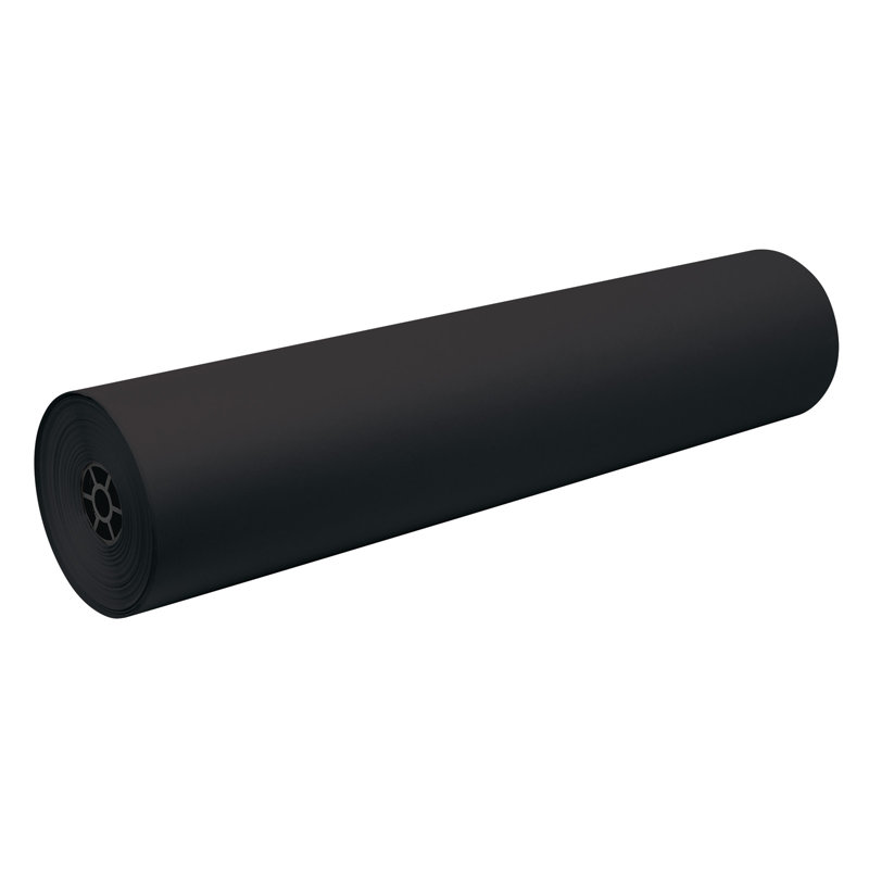Tru-Ray Art Paper Roll, Black