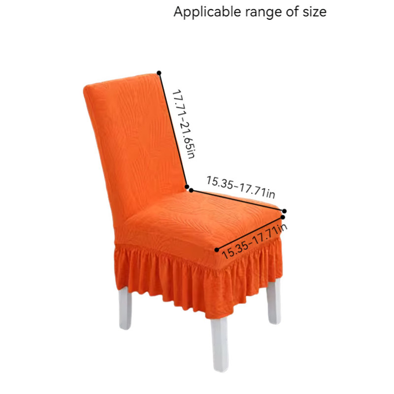 Housse pour chaise de salle à manger