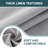Premium Linen Textured Solid Table Cloths  Spill-Proof Waterproof Table Cover for Dining Buffet Tablecloth Feature Extra Soft and Thick Fabric Wrinkle Free-89868452-89868455