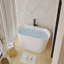 Baignoire autoportante 59 po en acrylique, baignoire autoportante, acrylique blanc brillant, bonde chromée Toe-tap, certification cUPC