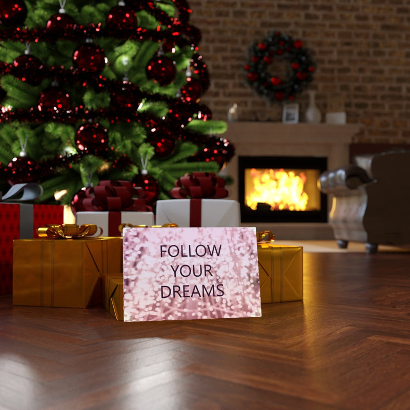 Follow Your Dream's - Wrapped Canvas Print