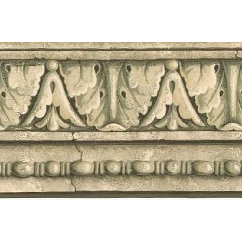Bordure de papier peint à colonnes rétro L 15 pi x l 7 po Jamecca
