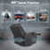 Reclining  Massage Chair with Swivel and Rocking Function