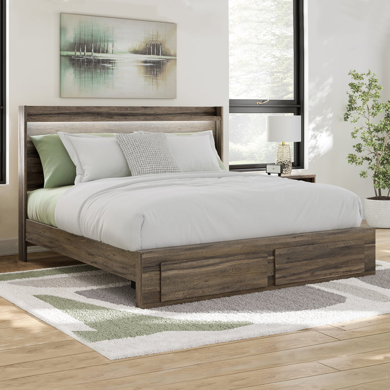 Vyvyan King Panel Storage Bed, King