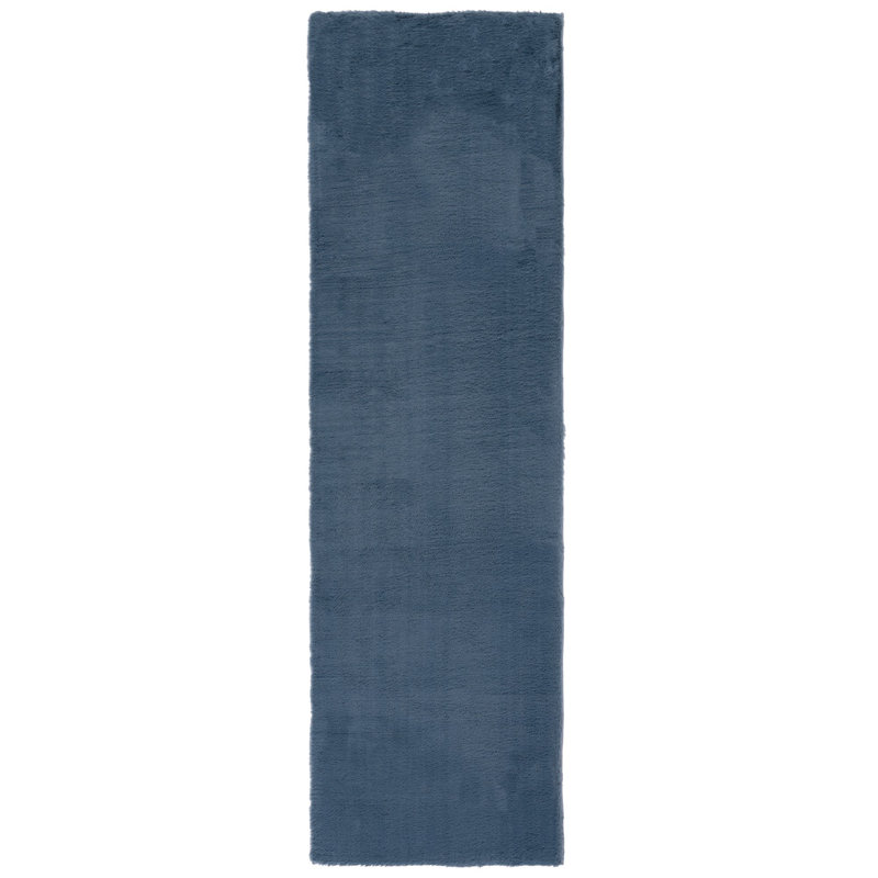 Caitlynn Dark Gray Area Rug, Runner 2'3" x 8'