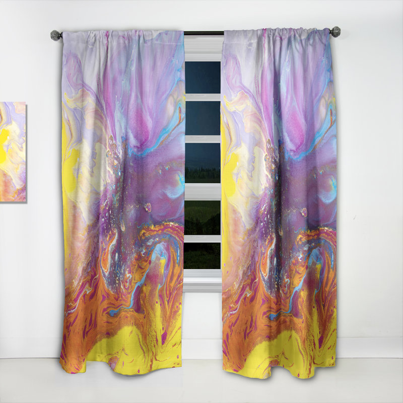 Velvet Room Darkening Single Curtain Panel, 52" W x 120" L