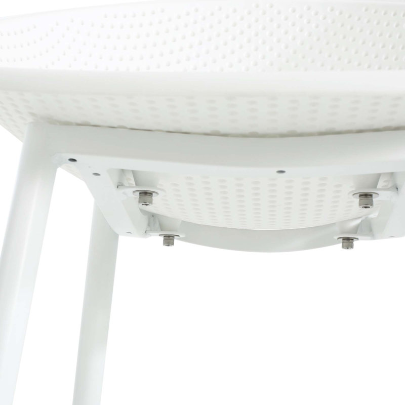 Tabouret de bar Gable (ensemble de 2), Blanc