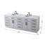 Meuble-lavabo double 84 po Ahner-1711174263
