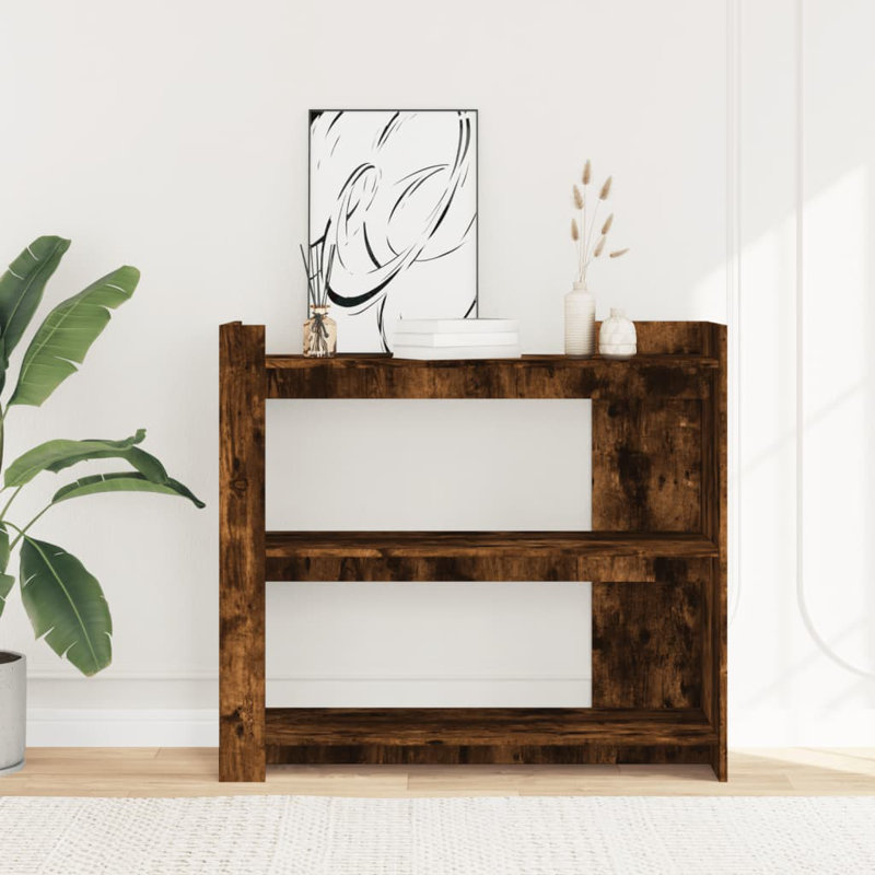 7-7 100cm Console Table, Smoked oak
