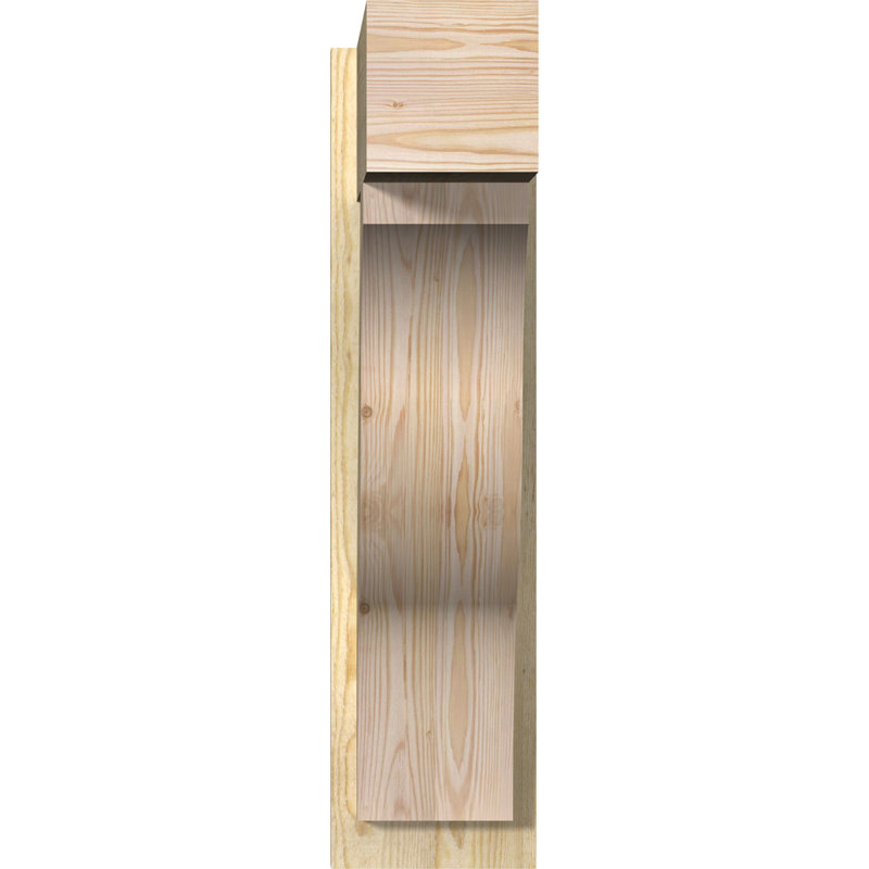 Jeu de blocs Funston, 8" W Douglas Fir (Rough Sawn), P 20 po x H 32 po