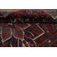 Tapis traditionnel rouge en laine 7 x 11