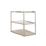 Glass End Table