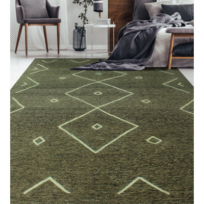 Tapis gris anthracite High-Low Kilim Gabar