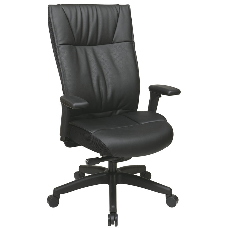Fauteuil de direction en cuir véritable Pascarella