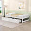 Lit plateforme simple avec tiroirs Comrie-1724863293