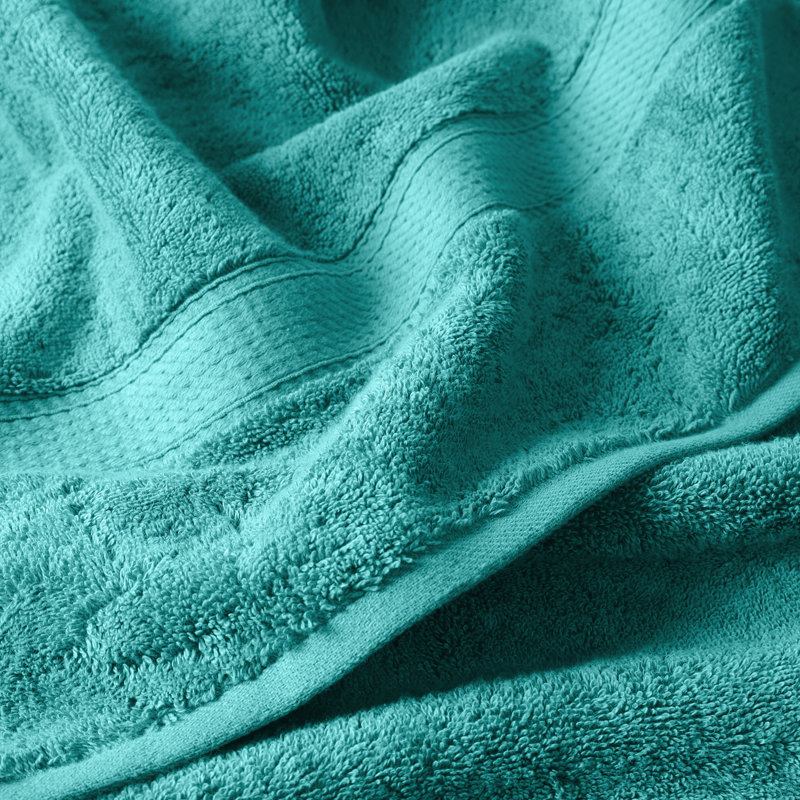 Ensemble de serviettes de bain luxueuse en coton égyptien de qualité très absorbant Scotia , Turquoise