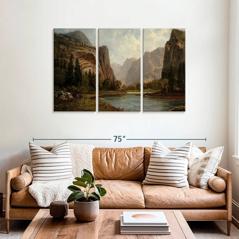 Alvord Gates of the Yosemite, H 36 po x l 57 po