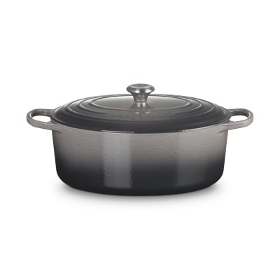 Le Creuset Enameled Cast Iron Oval Dutch Oven with Lid