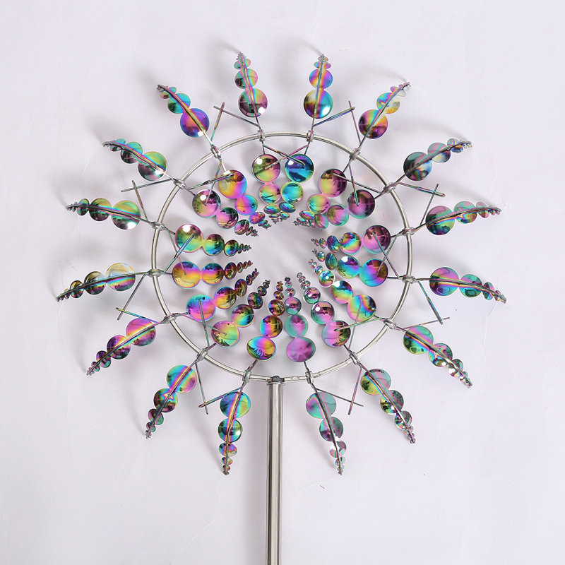 Metal Abstract Rotator Wind Spinner