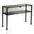 15.25'' Glass Top Console Table