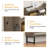 Shoe Cabinet With 2 Flip Drawers-728841931