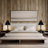 Palm Tree Metal Base Table Lamp (Set Of 2)