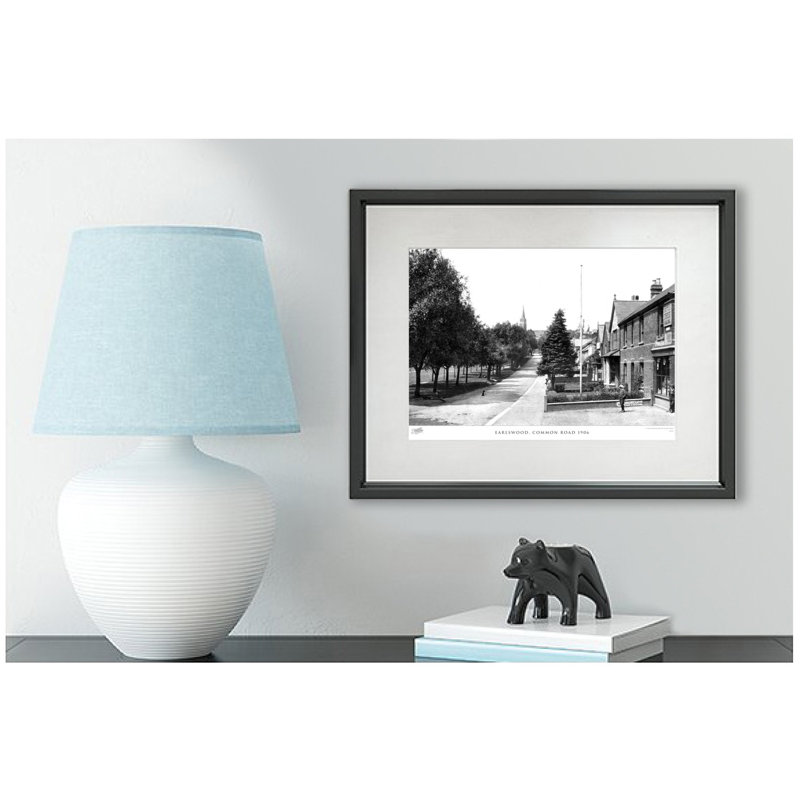 Earlswood, Common Road 1906 1 Piece Single Picture Frame Wall Art, 28cm H x 36cm W x 2.3cm D