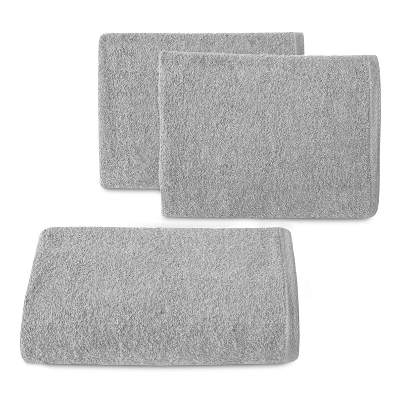 Hrithvik Midweight Jacquard Hand Towel, Matt Brushed Nickel