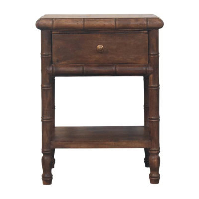 45cm W Solid Wood Bedside Table